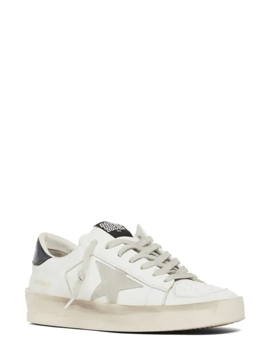 Golden Goose   Stardan leather & suede sneakers 