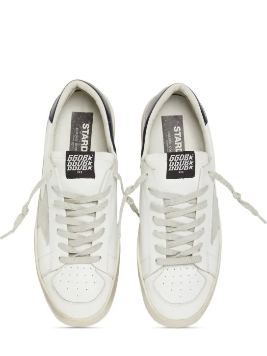 Golden Goose   Stardan leather & suede sneakers 