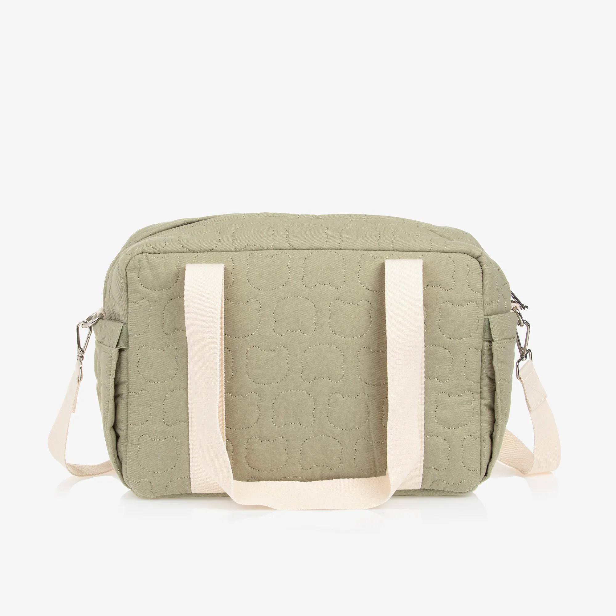 Green Cotton Changing Bag (37cm)