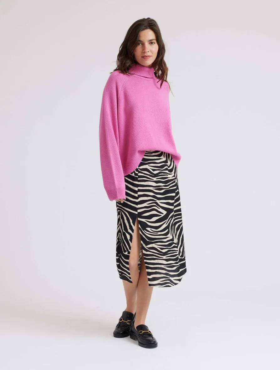 Hariette Skirt Ecru Zebra