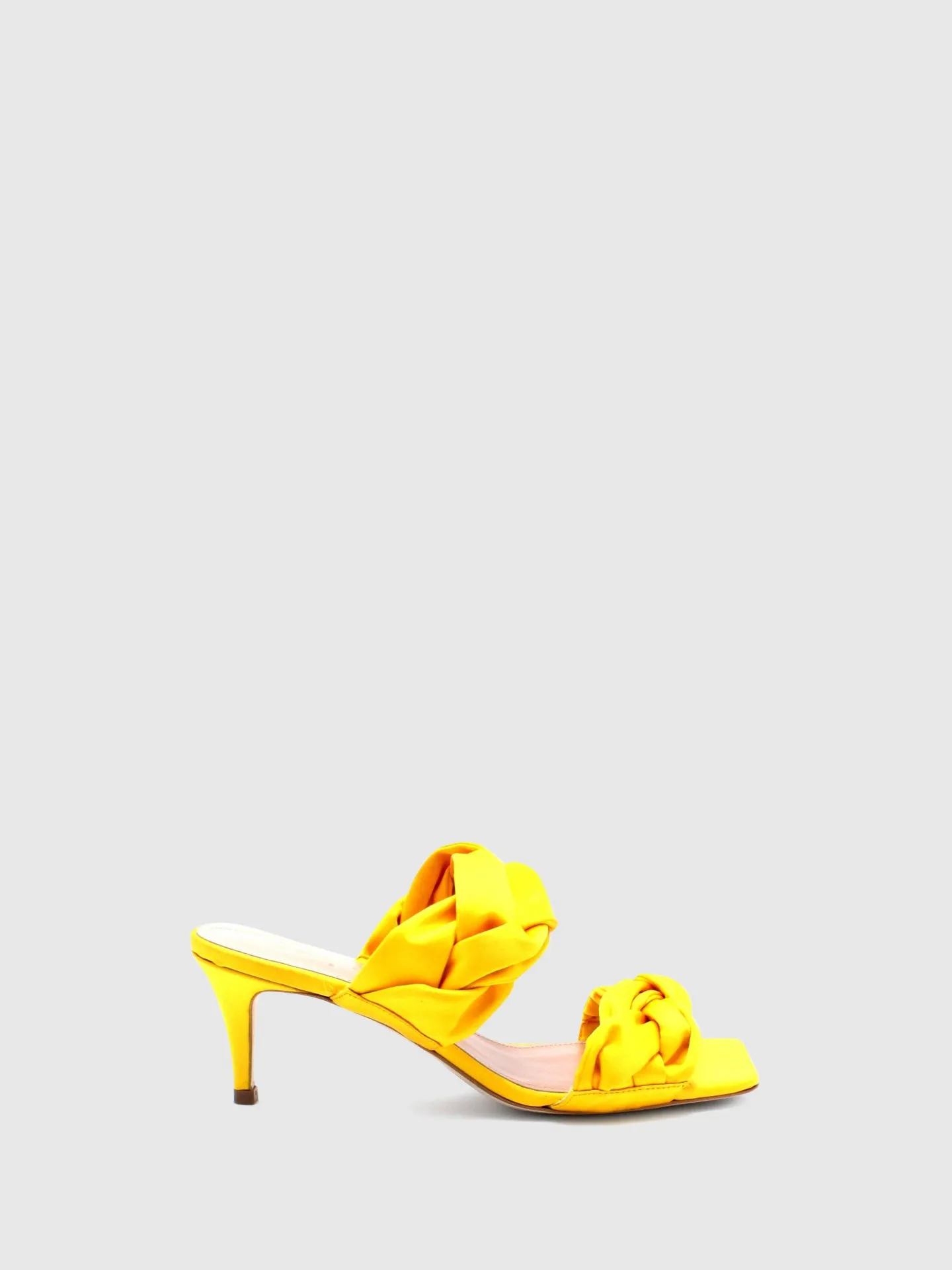 Heel Sandals F04L2 Yellow