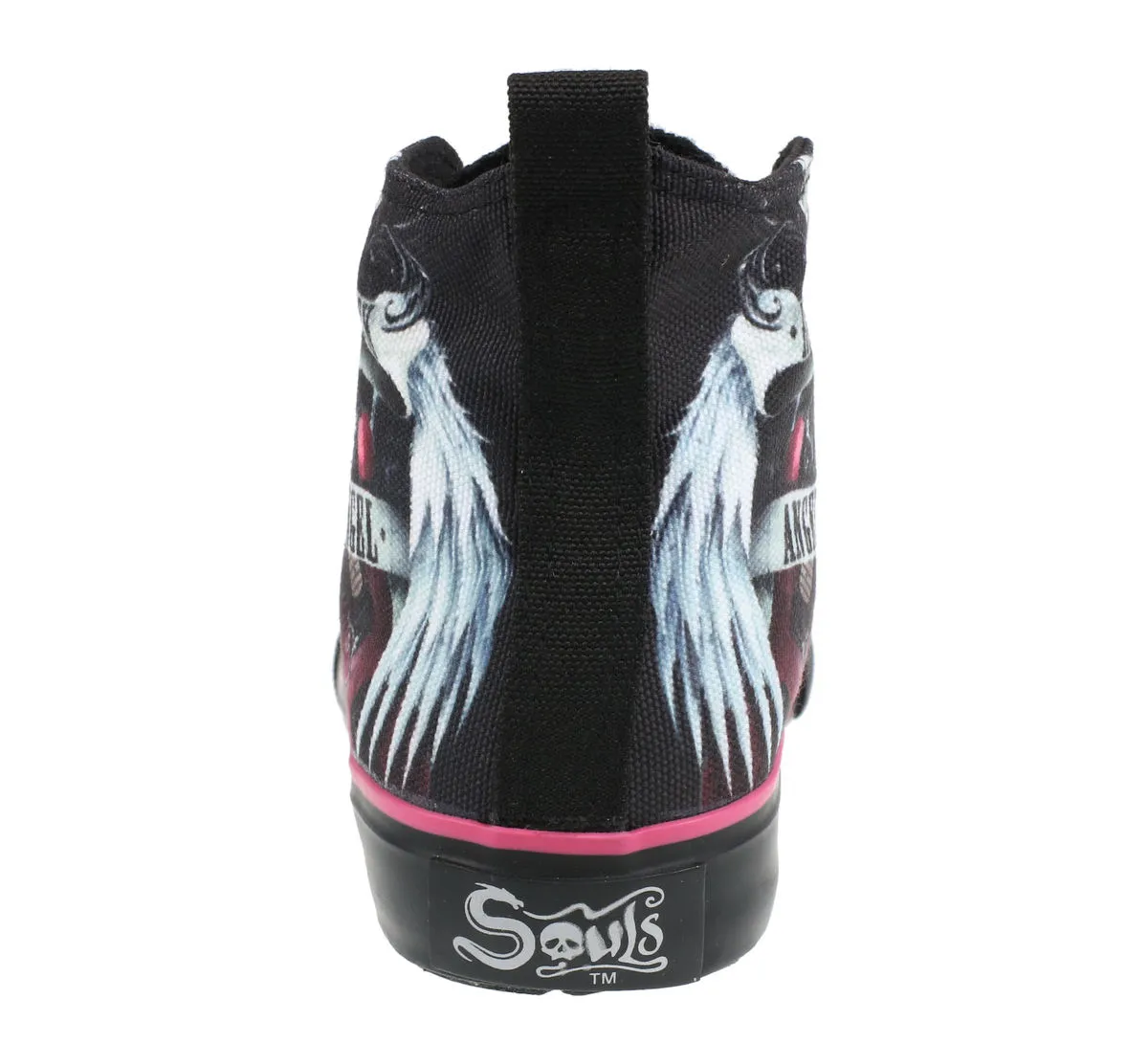 high sneakers women's ROCK ANGEL - SPIRAL - T091S002  -  Metal-shop