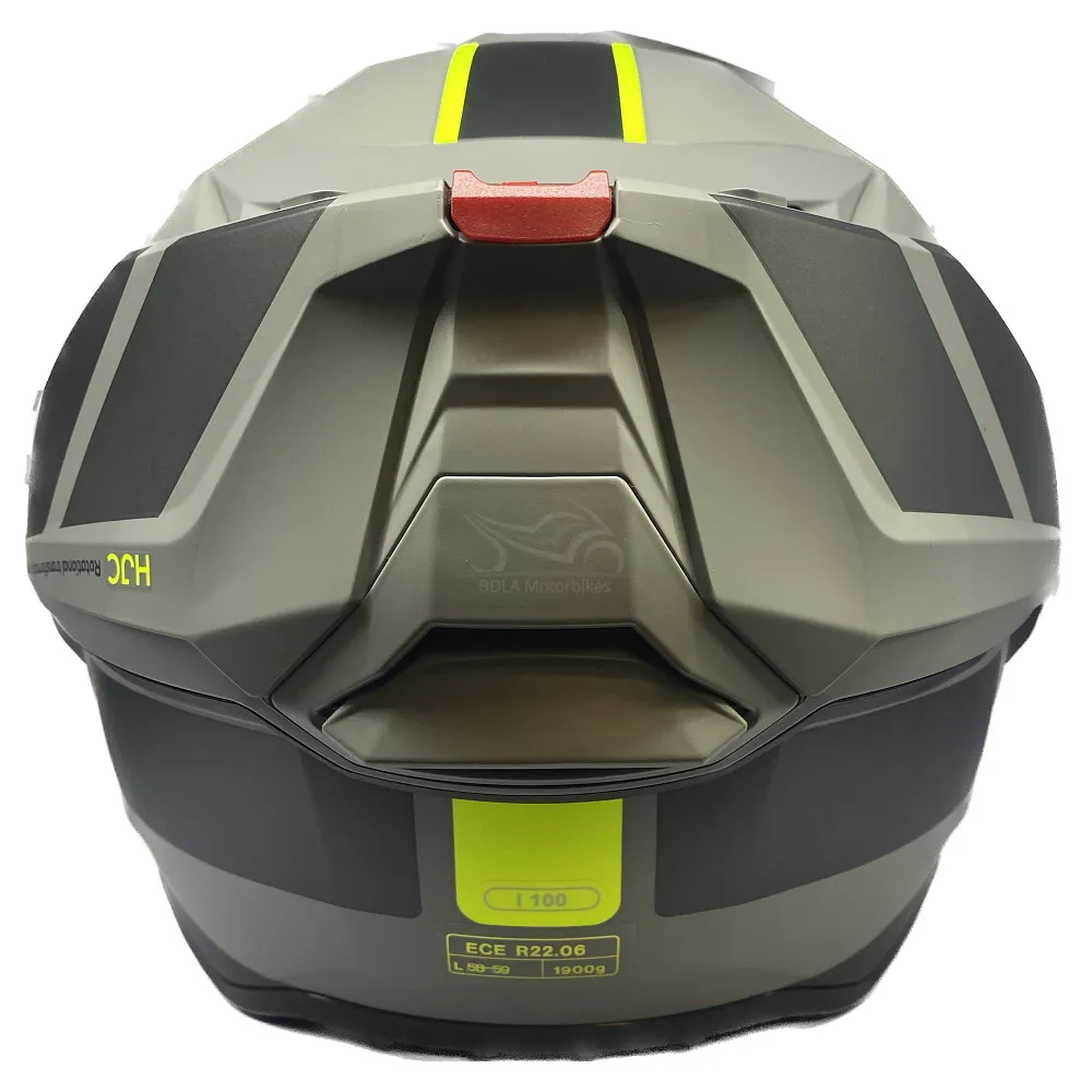 HJC I100 Beis Helmet - Yellow