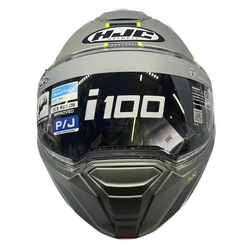 HJC I100 Beis Helmet - Yellow