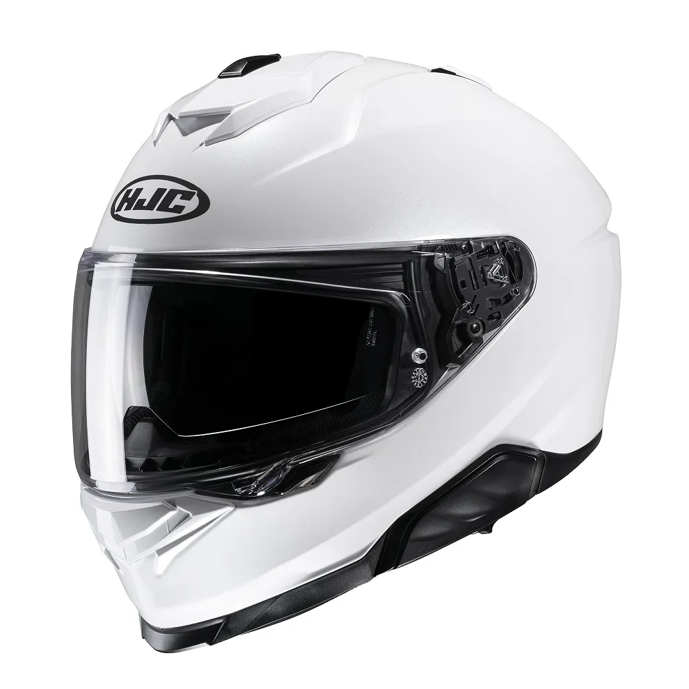 HJC I71 Plain Helmet - Pearl White