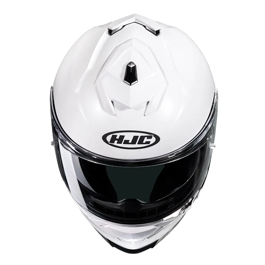 HJC I71 Plain Helmet - Pearl White