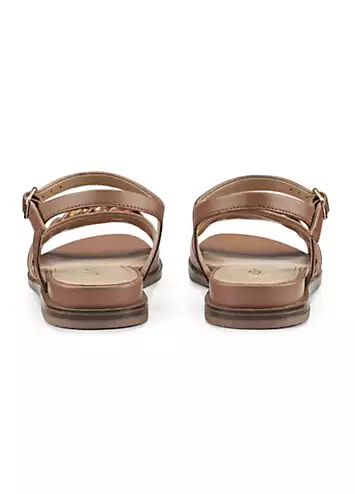 Hotter Modena Rich Tan Women’s Sandals | Grattan