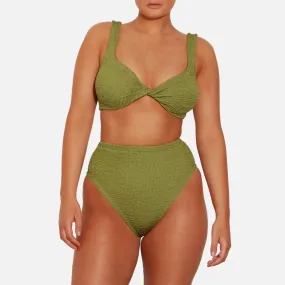 Hunza G Jamie Seersucker Bikini | Coggles