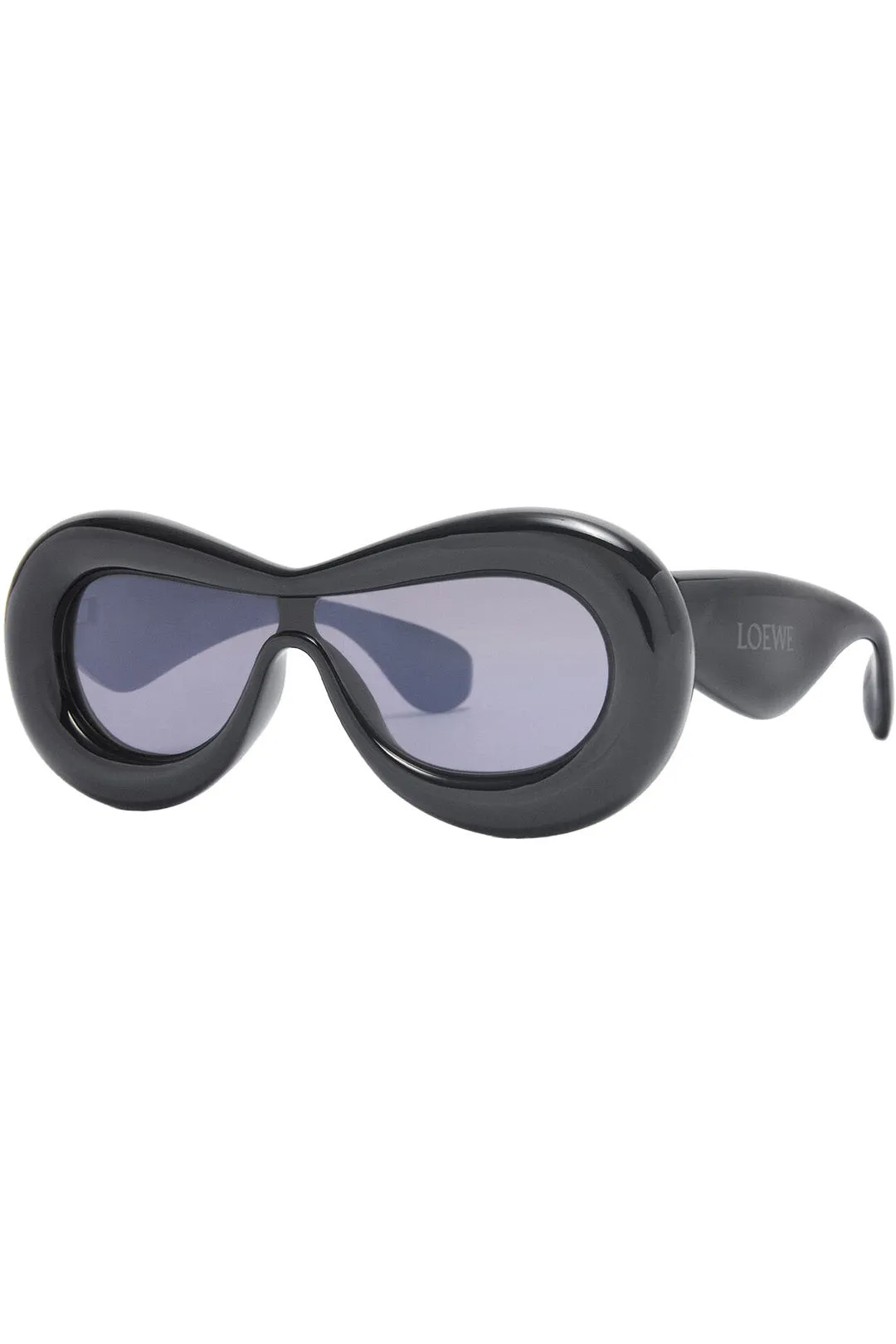 Inflated Oval Mask-Frame Sunglasses