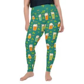 Irish Beer Plus Size Leggings