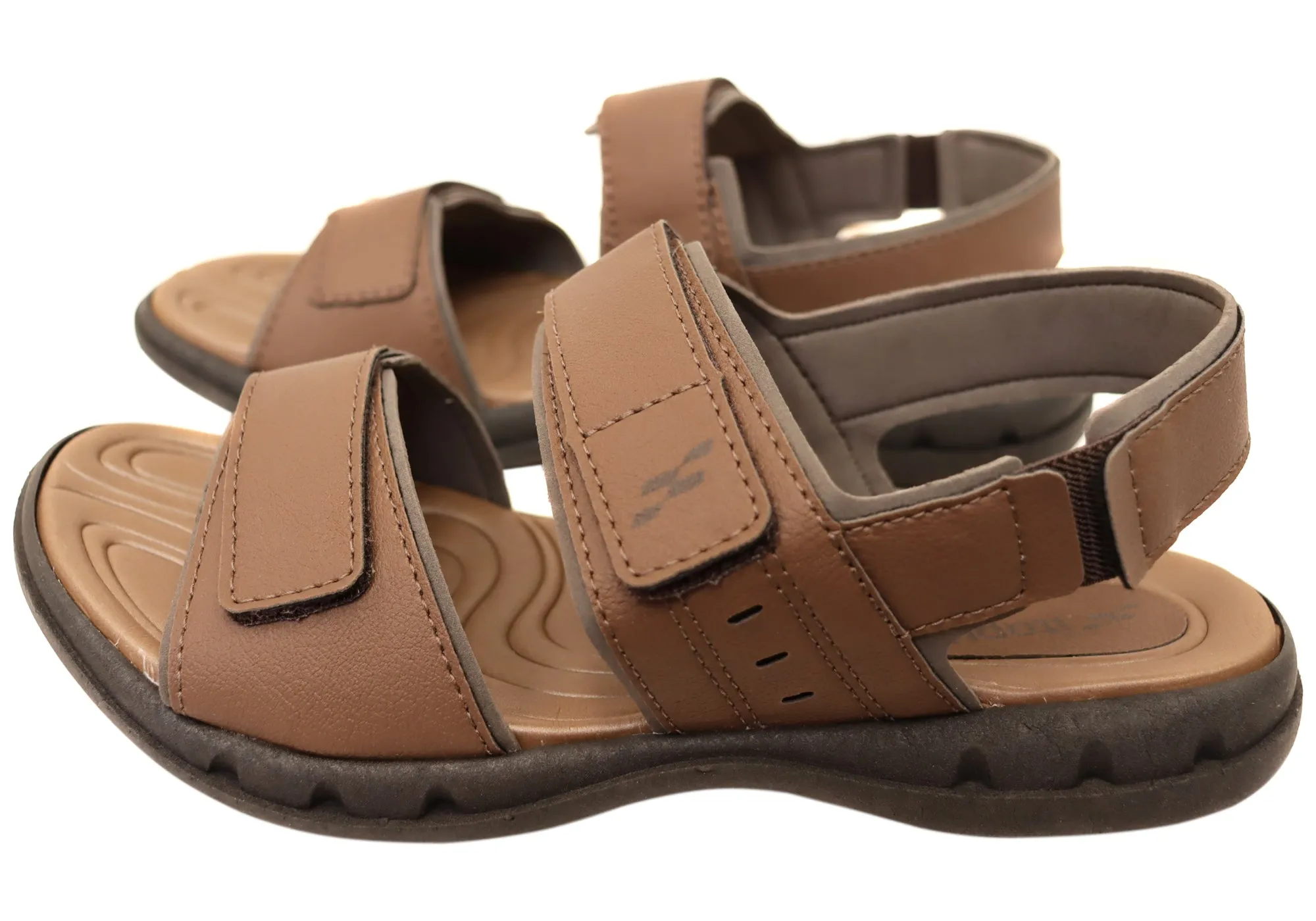 Itapua Jackson Mens Comfortable Adjustable Sandals Made In Brazil