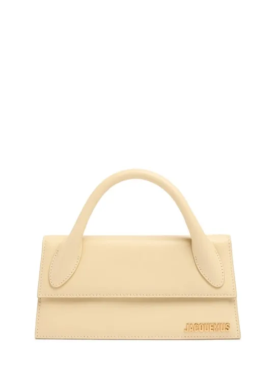 Jacquemus   Le Chiquito Long leather top handle bag 