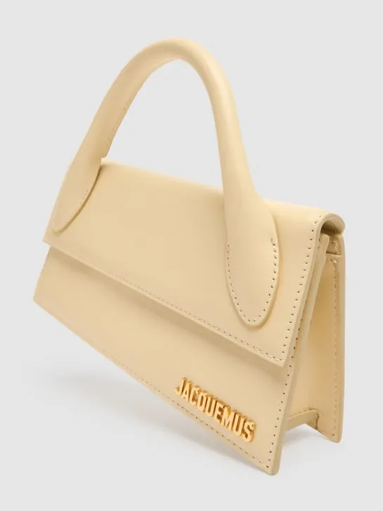 Jacquemus   Le Chiquito Long leather top handle bag 