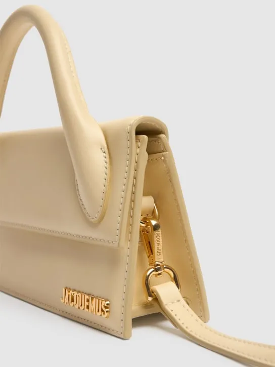 Jacquemus   Le Chiquito Long leather top handle bag 