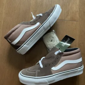 JJJJOUND x Vans Sk8-Mid VLT LX BROWN size 7