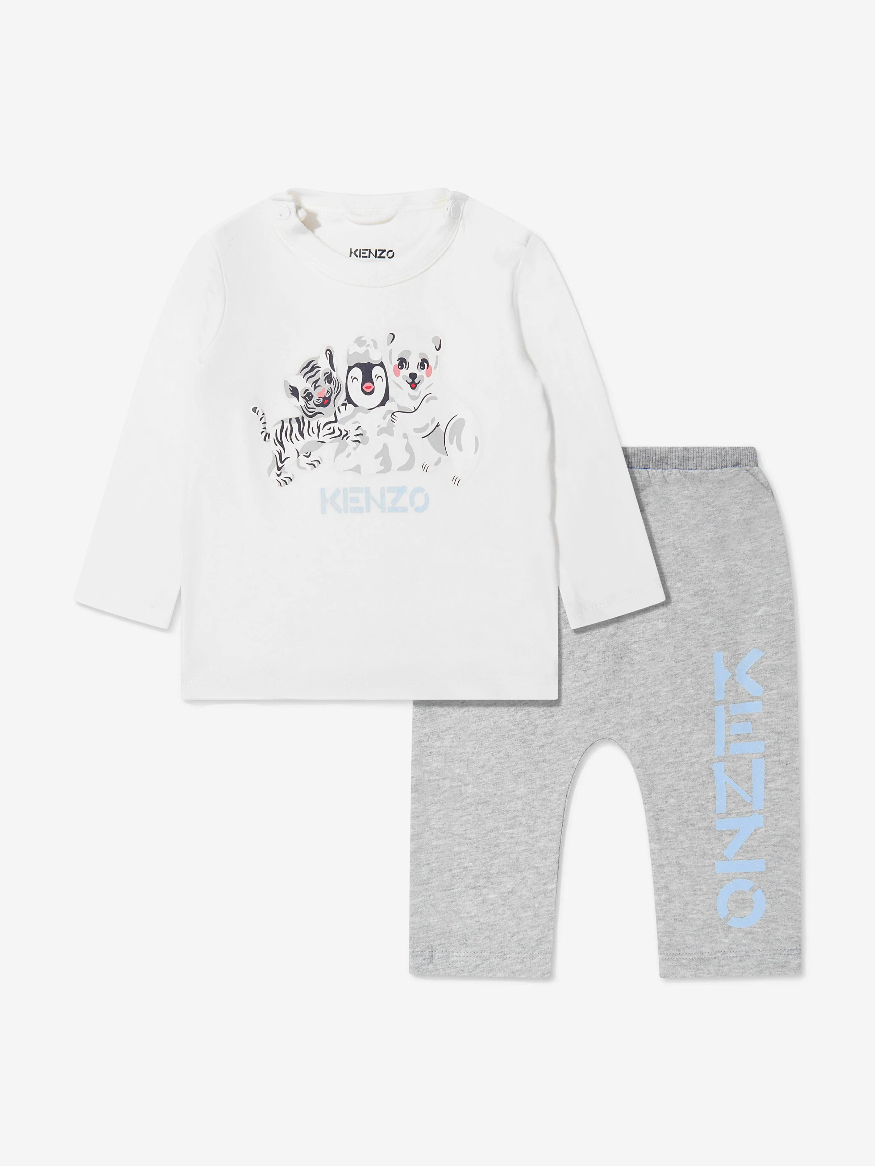 KENZO KIDS - Baby Boys Organic Cotton Joggers Set | Childsplay Clothing