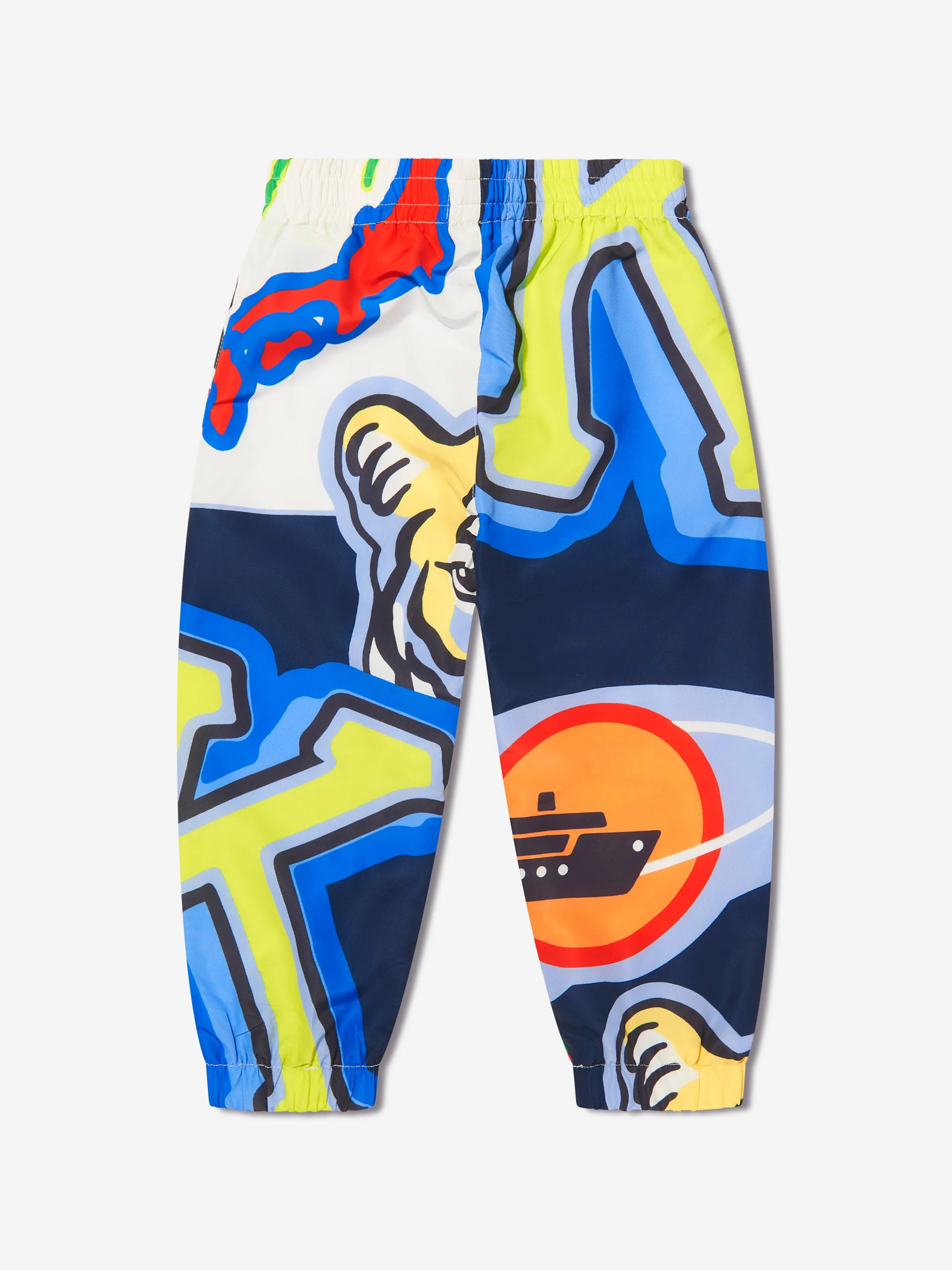 KENZO KIDS - Boys Logo Print Joggers in Navy | Childsplay Clothing