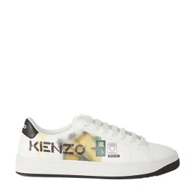 Kenzo Men's Kourt K Logo 'Floral' Sneakers