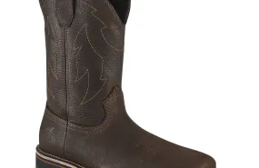 Kittson  Men's 11-inch Leather Soft Toe Pull-On Boot