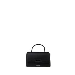 Lambert - The Simone - Black Vegan Leather Handbag