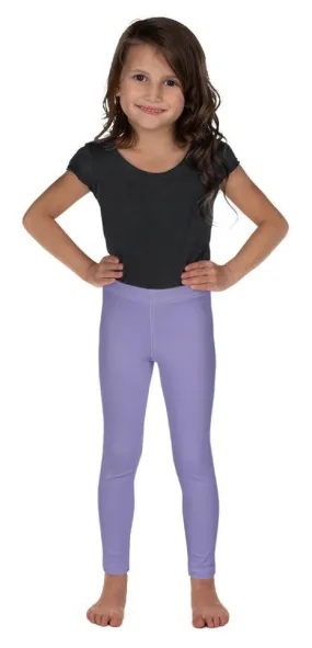 Lavender Purple Kid's Leggings