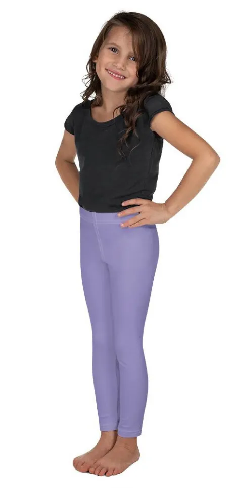 Lavender Purple Kid's Leggings