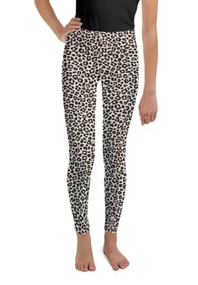 Leopard Youth Leggings