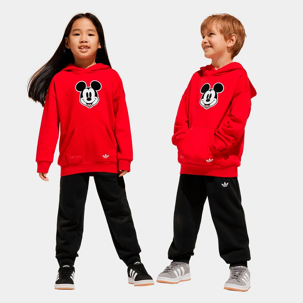 Little Kids' adidas Originals x Disney Mickey Mouse Hoodie and Jogger Pants Set