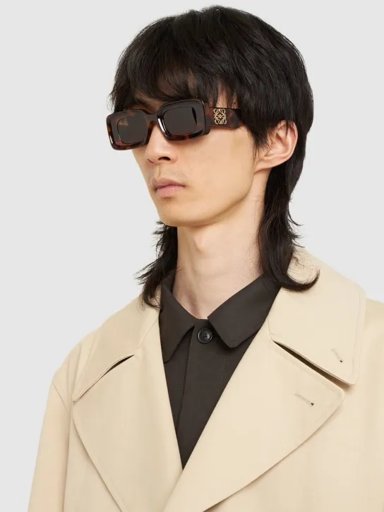 Loewe   Anagram squared acetate sunglasses 