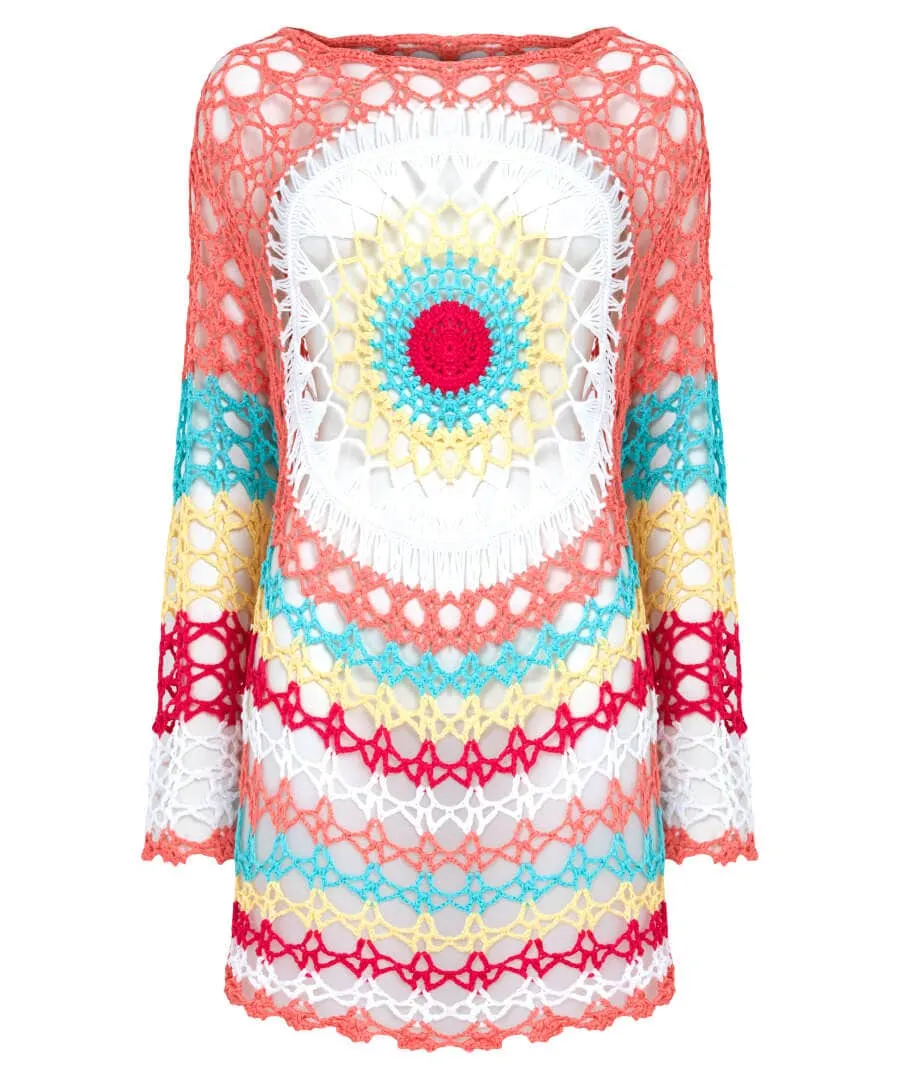 Longline Crochet Jumper