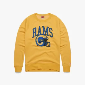 Los Angeles Rams Helmet Retro Crewneck