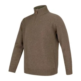 Lothian Lambswool Zip Neck Pullover Stylish and Quality