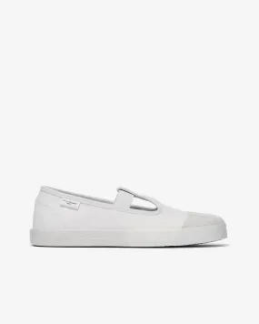 Maison Margiela Women's Tabi Canvas Sneakers  White