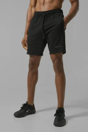 Man Active Short Length Jersey Short | boohooMAN UK