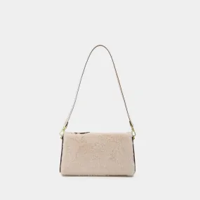 Manu Atelier  Mini Prism Bag in Ivory Leather