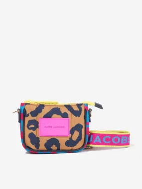 MARC JACOBS Girls Cheetah Print Shoulder Bag in Multicolour