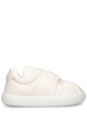 Marni   Chunky soft leather low top sneakers 