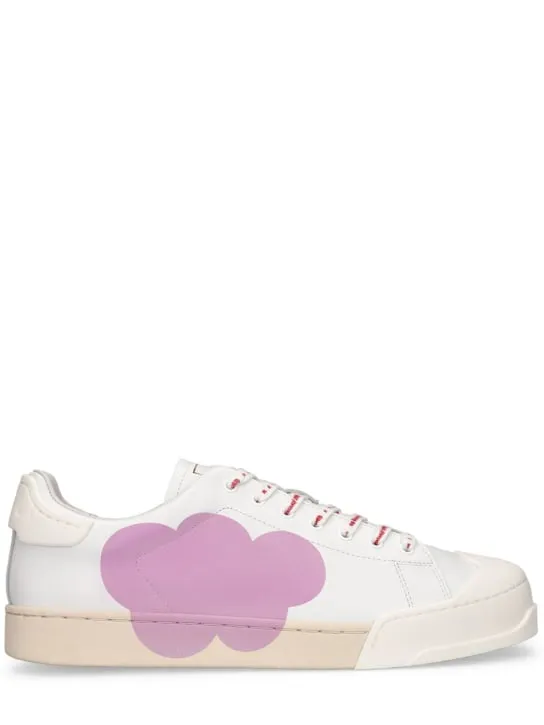 Marni   Dada Bumper leather low top sneakers 