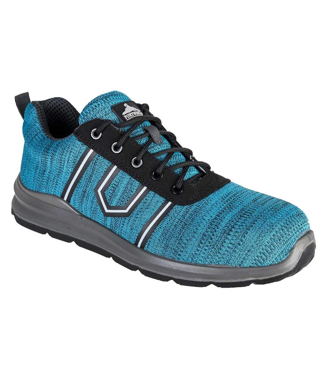 Mens argen compositelite safety trainers teal Portwest