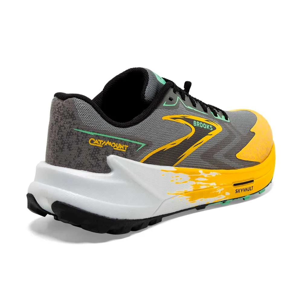 Men's Catamount 3 Trail Running Shoe - Lemon Chrome/Sedona Sage - Regular (D)