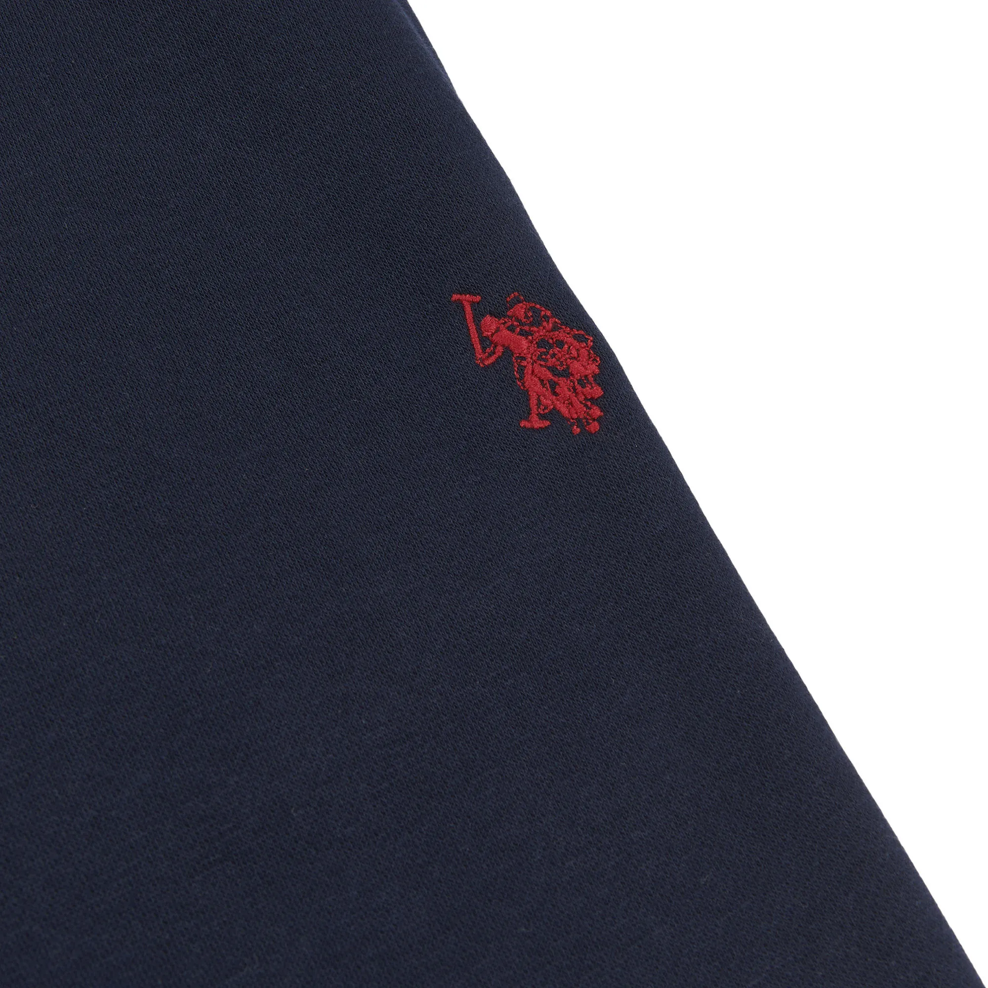 Mens Double Horsemen Joggers in Dark Sapphire Navy / Haute Red DHM