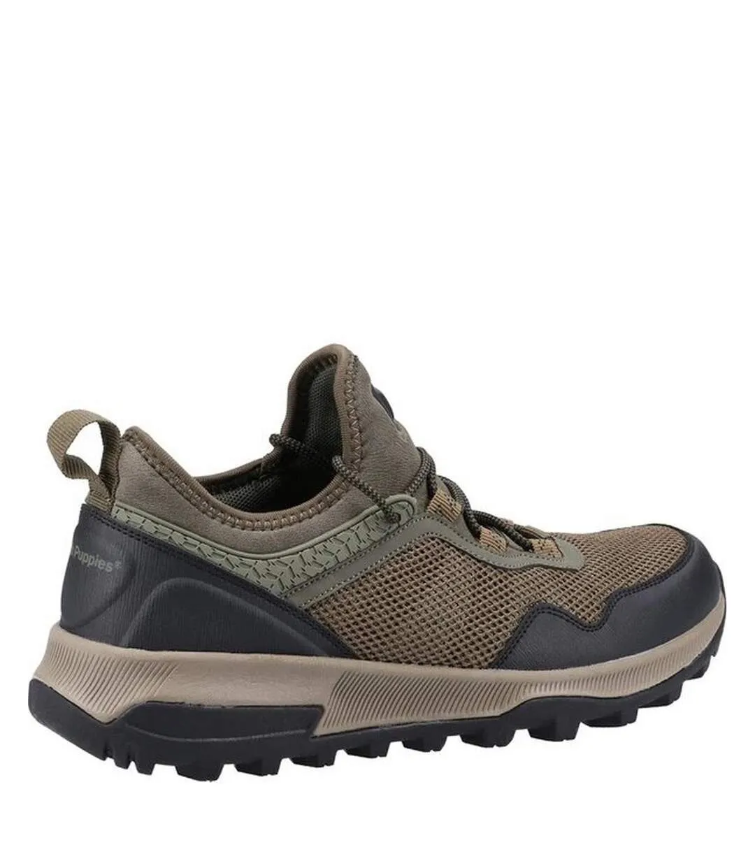 Mens marlen active trainers khaki Hush Puppies