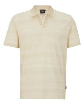 Mens Pye Polo Shirt Open White