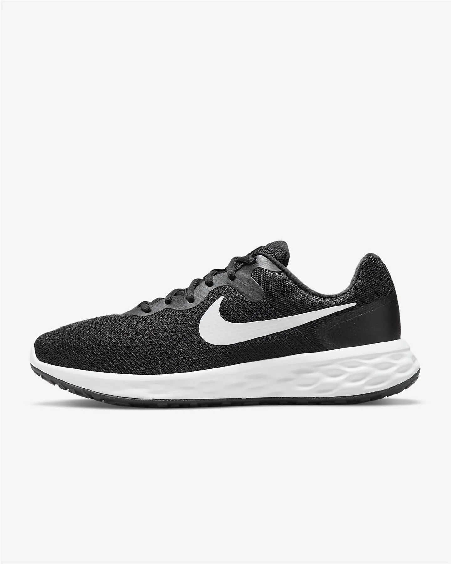 Men's Wide Fit Nike DD8475-003 Revolution 6 Running Sneakers