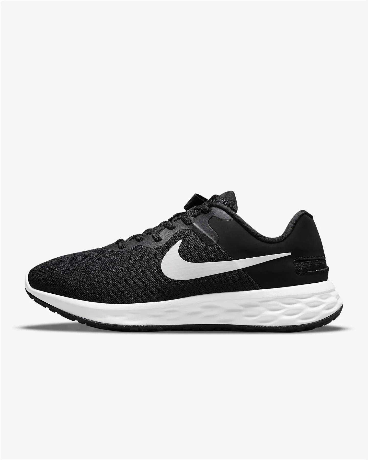 Men's Wide Fit Nike DD8476-003 Revolution 6 Flyease Sneakers