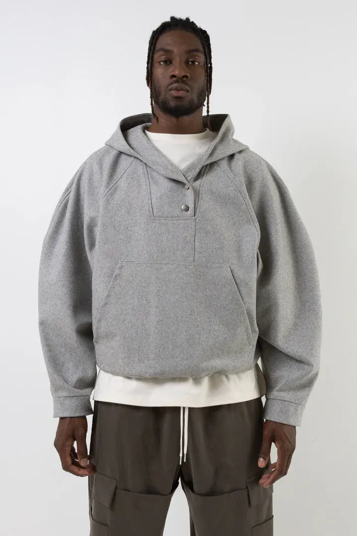 Mercy House Palla Hoodie in Grey by Mercy House