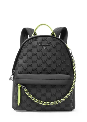 MICHAEL MICHAEL KORS Slater medium logo embossed scuba backpack -                         -                     -               