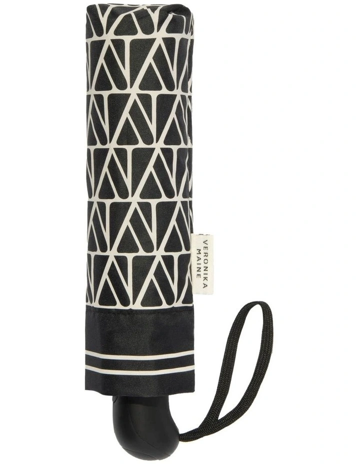 Monogram Umbrella in Black/White