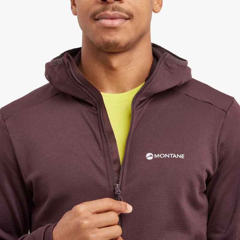 Montane Men's Protium Hoodie Dark Garnet