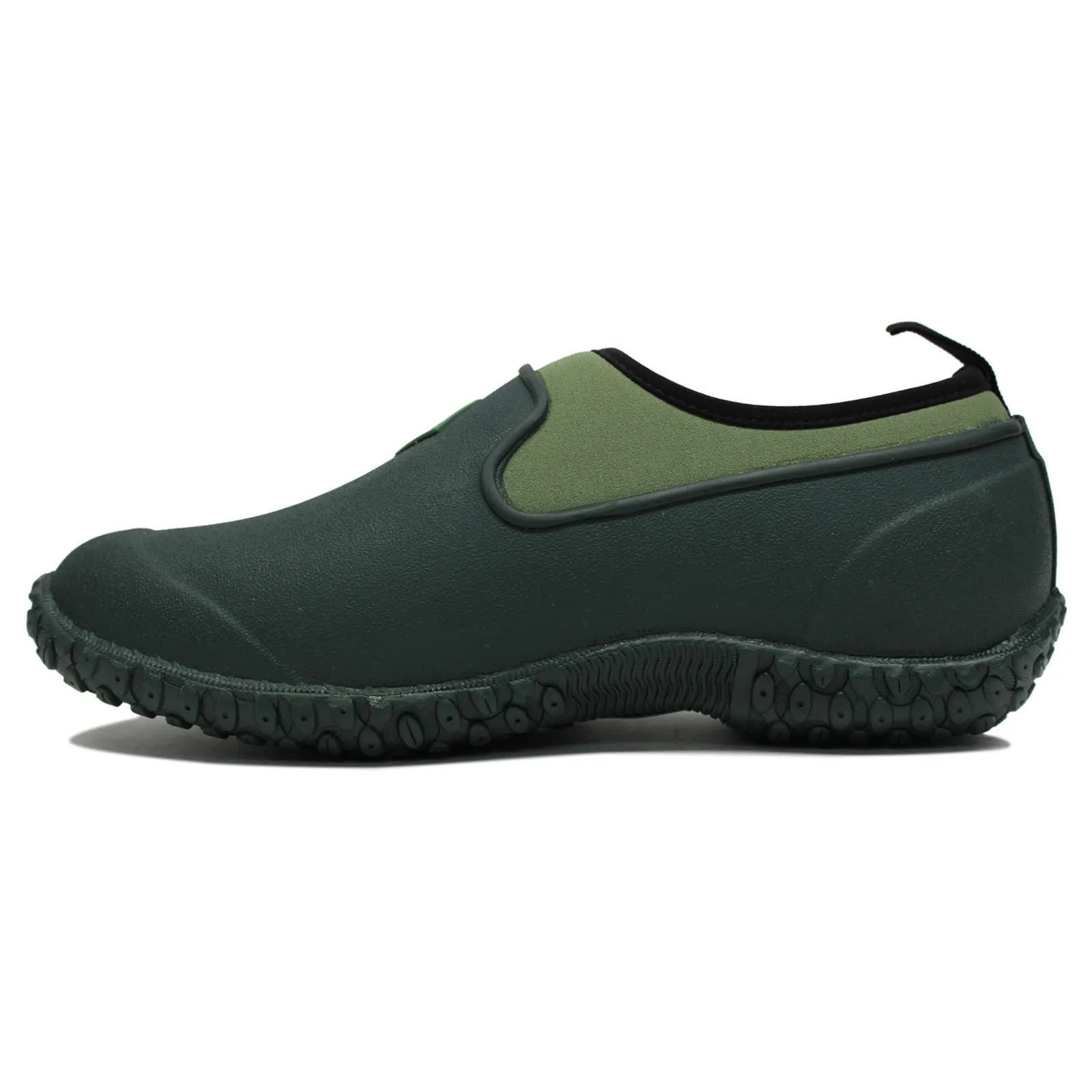 Muck Muckster II Low Green Womens Rubber Waterproof Slip-On Rain Shoes - UK 6